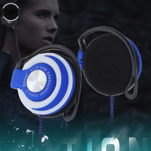 Cuffie cablate con microfono e gancio auricolare da 3,5 mm 1