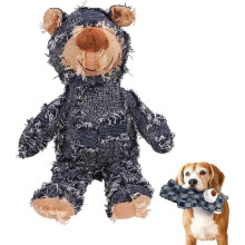 Bear Dog Chew Toy Sturdy Squeaky for Large Aggressive
