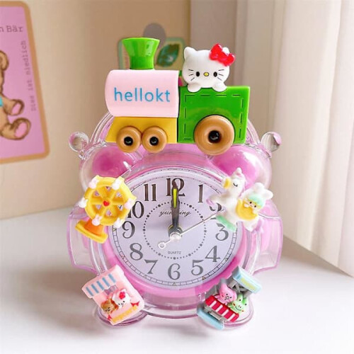 Hello Kitty Alarm Clock Kawaii Mini Kitchen Timer