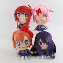 Doki Doki Literature Club bambola di peluche Monika20 cm