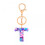 Porte-clés en résine avec initiale A-Z (1 pièce) 1