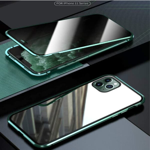iPhone11Pro personvern metalldeksel grønt