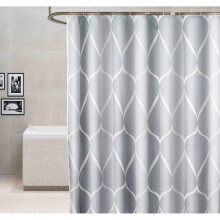 Zasłona prysznicowa poliestrowa wodoodporna 120x180cm szara