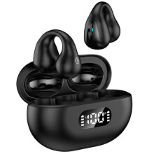 INF Bezdrátová sluchátka s otevřeným uchem Bluetooth 5.2 černá