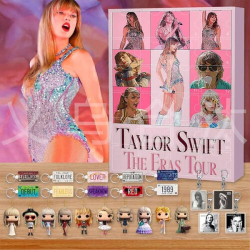 Ημερολόγιο Advent Taylor Swift από ακρυλικό, 24 τεμάχια