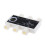 Guitar pitch pipe tuner 6-tone plastic 4.5 x 5.2 cm 5