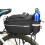 Fahrradgepäckträgertasche, isoliert, 10 l, Grau 1