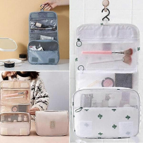 Neceser colgante gris (1 unidad)