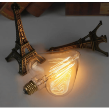 Candela decorativa antica retrò dalla forma irregolare, 1 pezzo