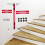 Red Stair Tread Gauge Tool for Accurate Shelf Scribing 5