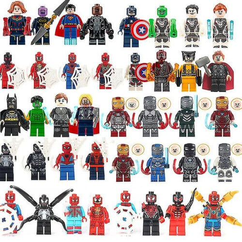 Avengers Minifiguren Bausteinset, 40-teilig
