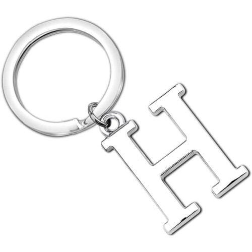 Porte-clés avec initiale H