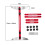 Red Stair Tread Gauge Tool for Accurate Shelf Scribing 8