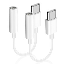 USB-C-auf-3,5-mm-Klinkenstecker-Adapter (2er-Pack)