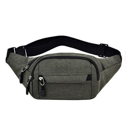Sac banane vert (1 pièce)
