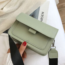 Bolso cruzado verde, bolso de hombro, 1 pieza