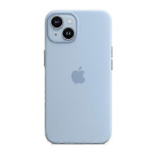 Étui en silicone pour iPhone 14 Sky
