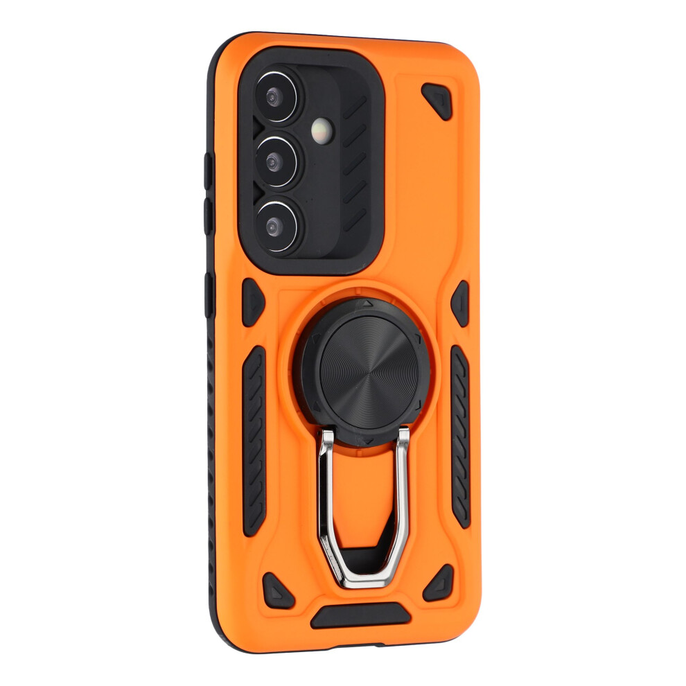 (Yellow) For Samsung Galaxy S25 / S24 Case With Kickstand Shockproof Tpu + Pc Phone Back Cover Yellow 6914297521916