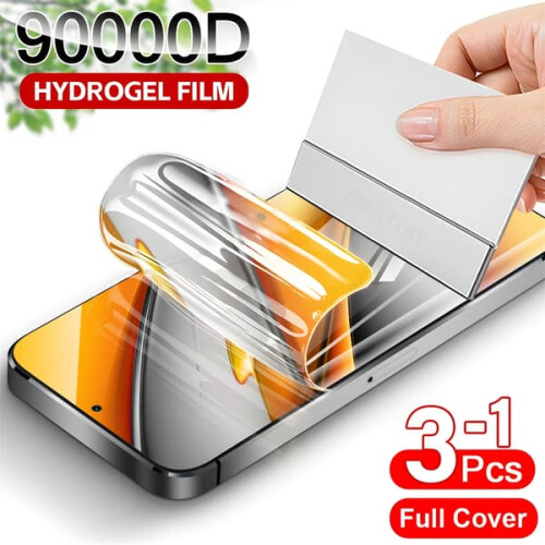 Protection d'écran hydrogel pour téléphones Xiaomi Poco et Redmi
