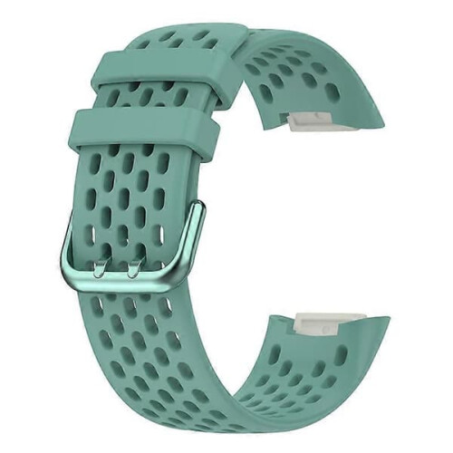 Blød silikone sportsrem til Fitbit Charge6/5 med