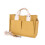 Canvas tote bag with multiple pockets and adjustable strap 1