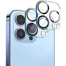 Protection d'objectif en verre trempé pour iPhone 13 Pro/Pro Max