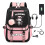Mochila escolar rosa Kuromi para crianças 1