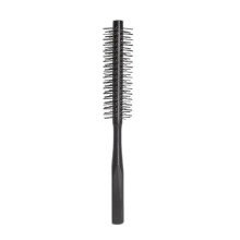 Okrągła szczotka do włosów TG Hairdresser do krótkich włosów, czarna