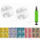 Nano Bubble Tape Kit Double-Sided Elastic 20 Pcs 5x100cm 3