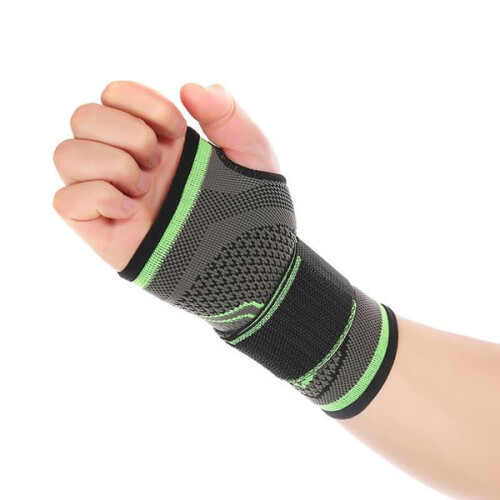 Compression glove thumb hole breathable wrist support XL