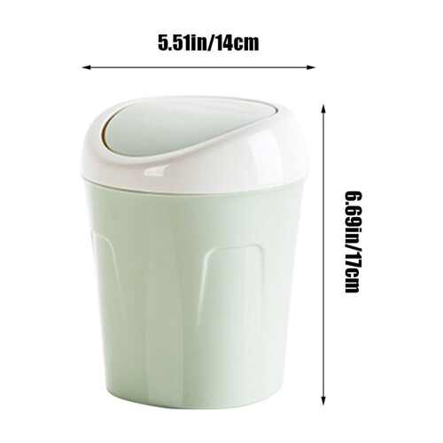 YLOMAY kitchen trash can portable 10L household dustbin 1