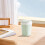 YLOMAY kitchen trash can portable 10L household dustbin 5