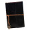 Vintage læderjournal håndlavet blank sort 1