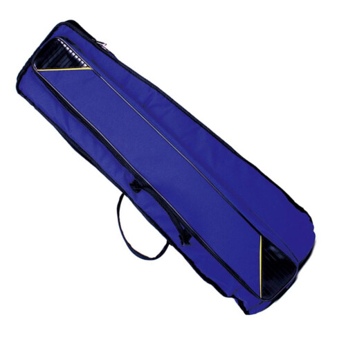 Custodia per trombone tenore resistente, blu, 91 cm