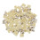 50 τεμάχια KF2510-3P Κεφαλίδα PCB 2.54mm 3-Pin σύνδεσμος ακροδεκτών Crimp περίβλημα ακροδεκτών 1