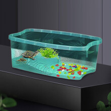 Scatola per l'alimentazione di tartarughe, anfibi e rettili in acquario
