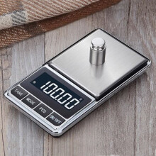 Digitale Miniwaage 0,1 g – 500 g Schwarz
