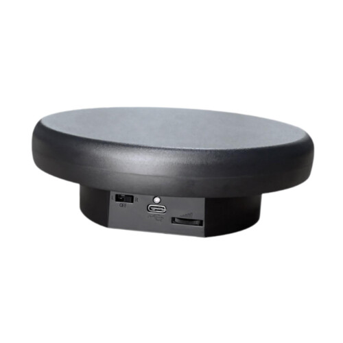Menolana Electric Turntable Platform 360 Black 16cm