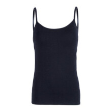 Camiseta de tirantes acolchada sin mangas para mujer con sujetador incorporado