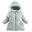Vinterdunjakke med hette til jenter, 1 stk. 1