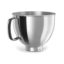 Μπολ ανάμειξης από ανοξείδωτο ατσάλι για KitchenAid5QT με κεφαλή κλίσης