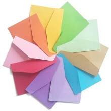 Mini envelopes and blank cards set 100 pieces