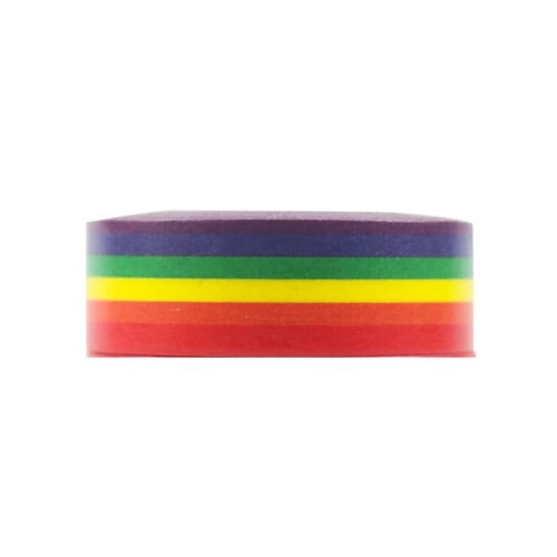 Bandă Washi Curcubeu 15mm x 10m
