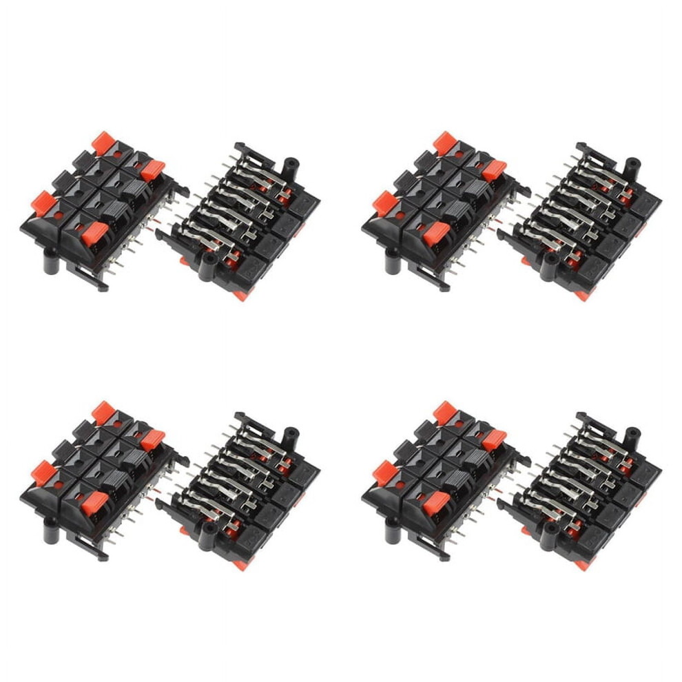 Push-In Speaker Terminals 64X40x20mm 8 Pcs 946140644004