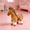 Enfeite de cavalo de pelúcia do zodíaco, 30 cm (11,8 polegadas) 1