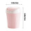 YLOMAY kitchen trash can portable 12L waste bin 2