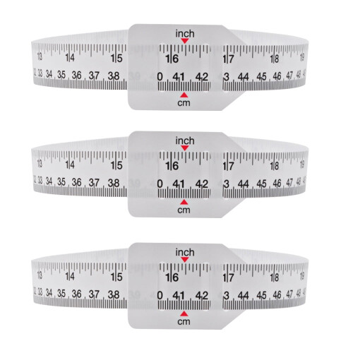 Baby Head Circumference Measuring Tape PP Plastic 3pcs