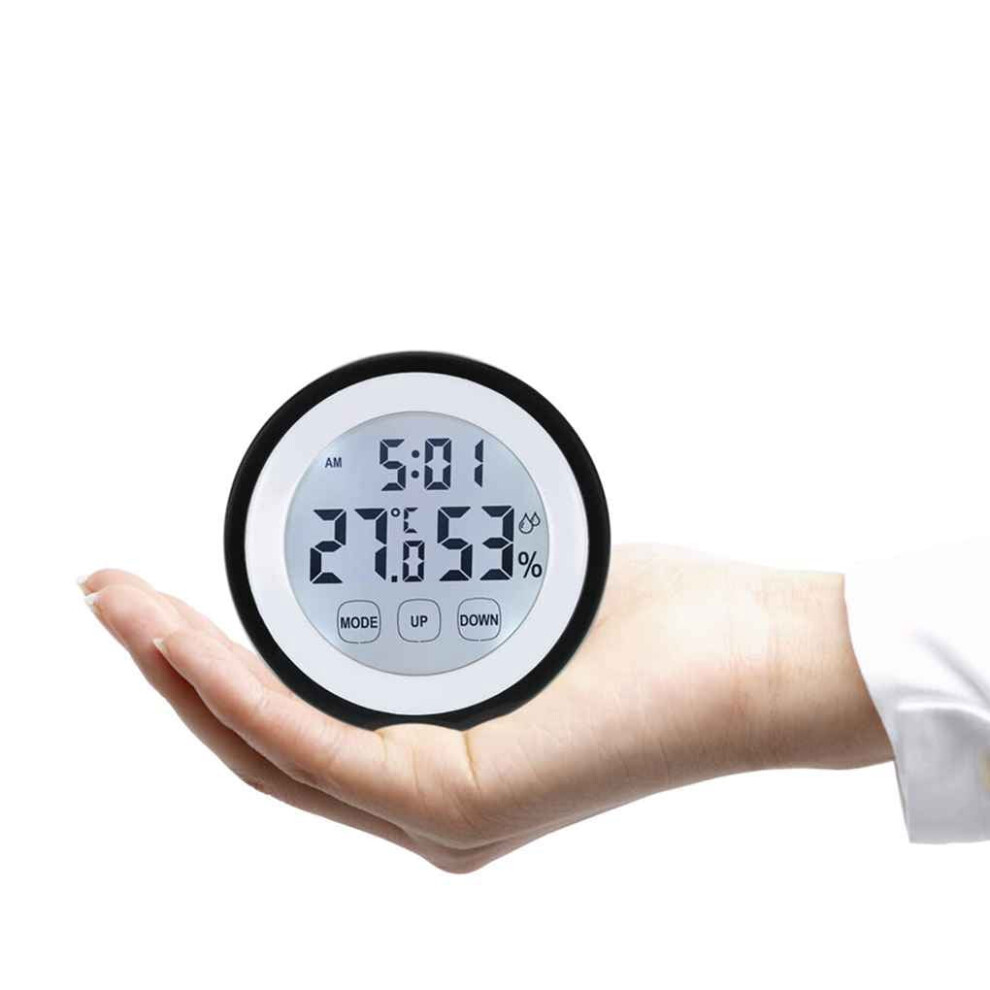 Digital Thermometer Hygrometer with Backlight and Alarm