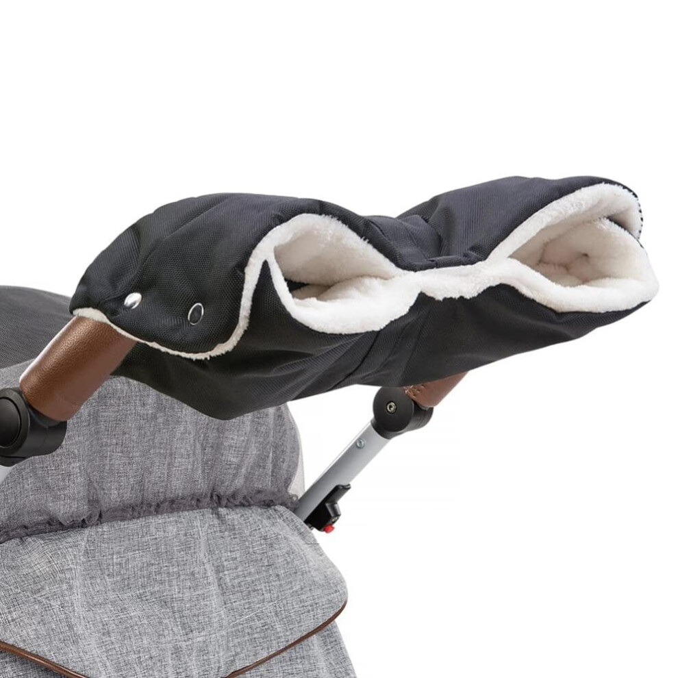 Stroller hand warmers brown breathable universal fit