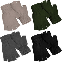 Γυναικεία πλεκτά γάντια χωρίς δάχτυλα Winter4Pairs